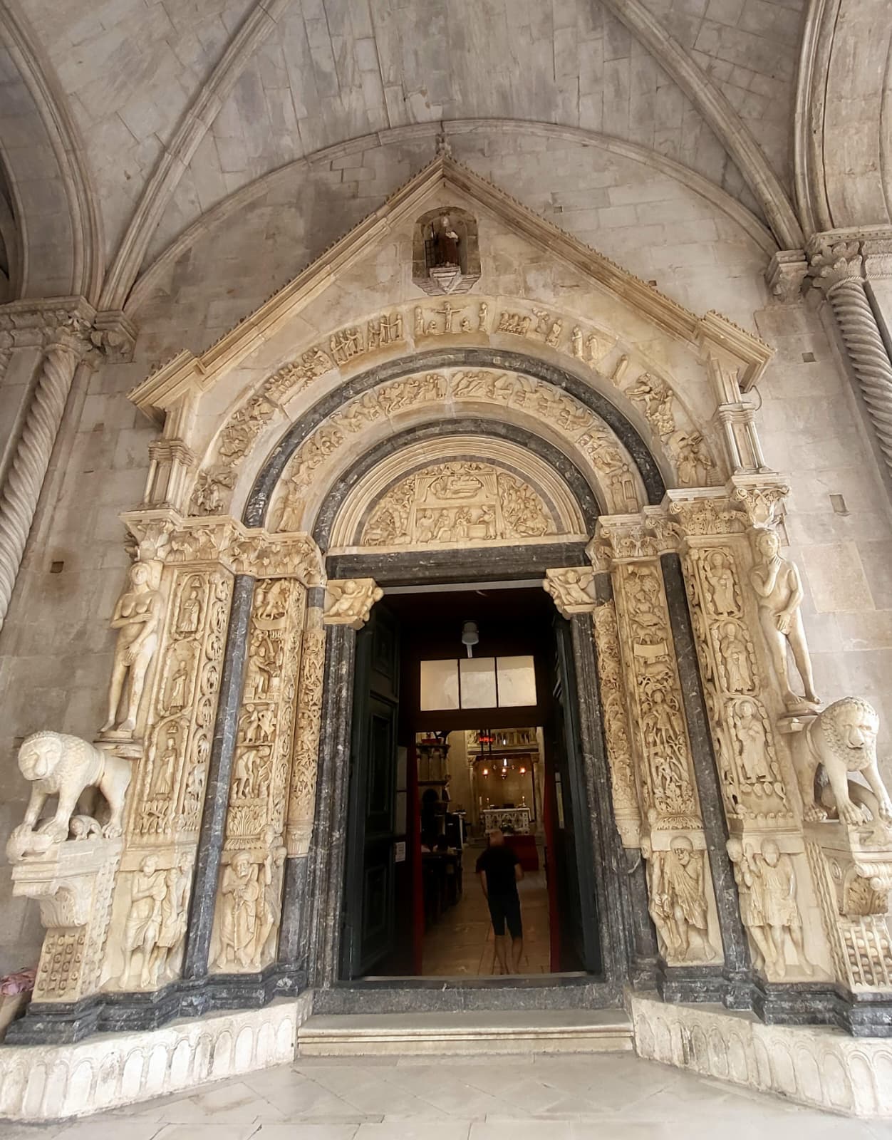 Radovan's Portal at the Cathedral of St. Lawrence in Trogir